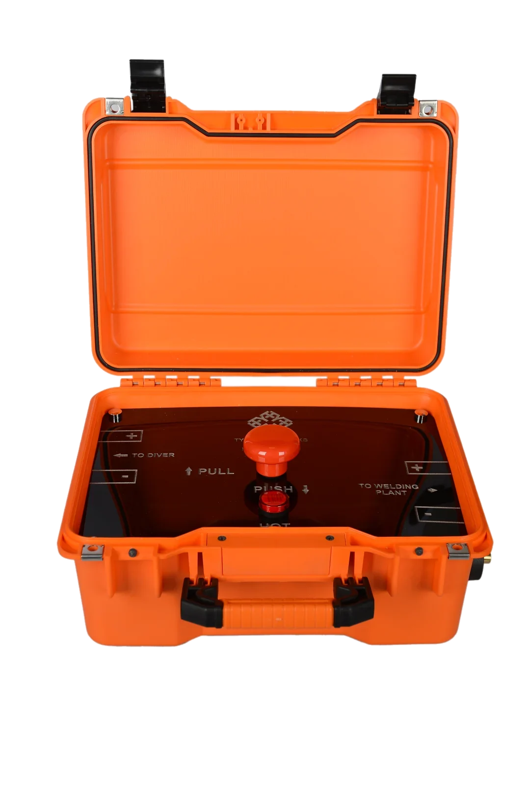 Interrupteur de sécurité de plongée compact TYT KSWM en boîtier orange étanche