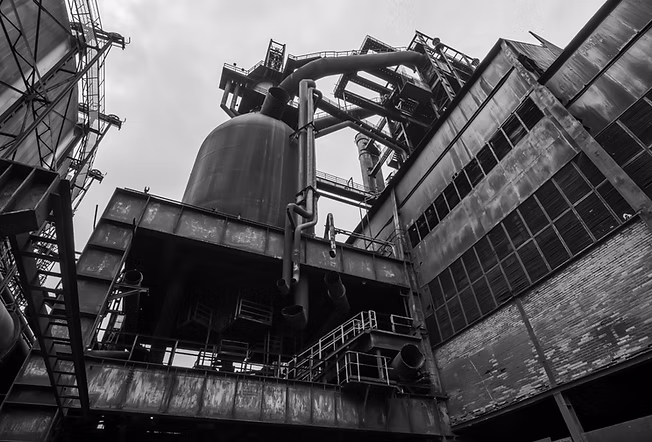 Installation industrielle d'acier